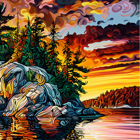 #285 – Radiant Crimson Sky