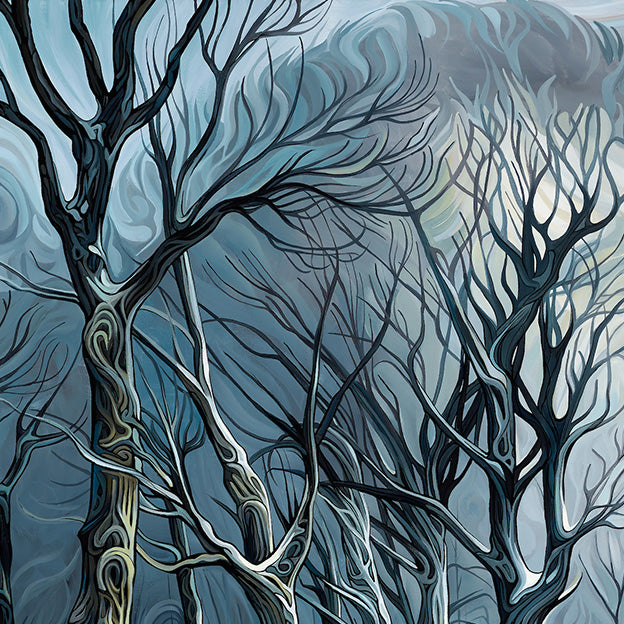 #288 "Quiet Winter River"