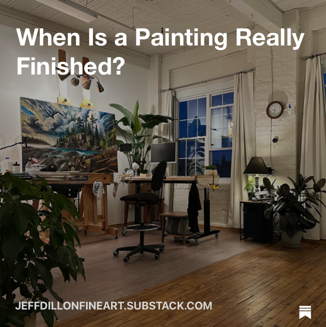 When Is a Painting Really Finished?