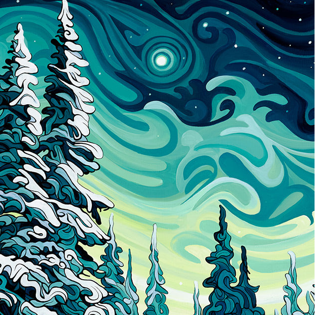 #268 "Moonlit Forest Glow"