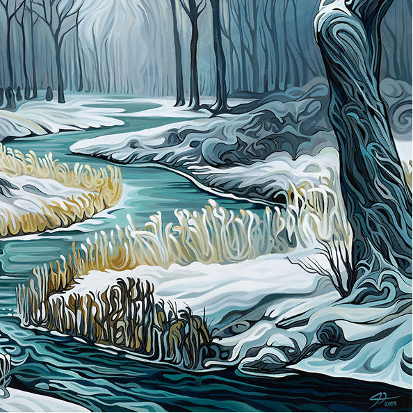 #288 – Quiet Winter River