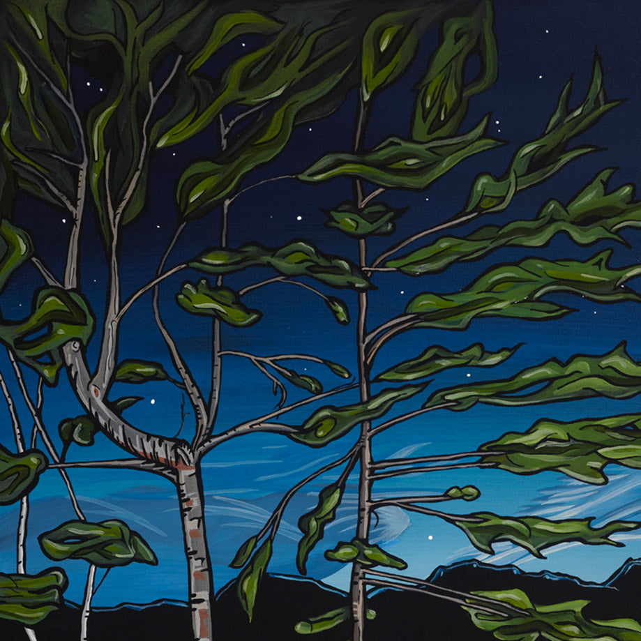 #3 "Green Fire At Dusk"