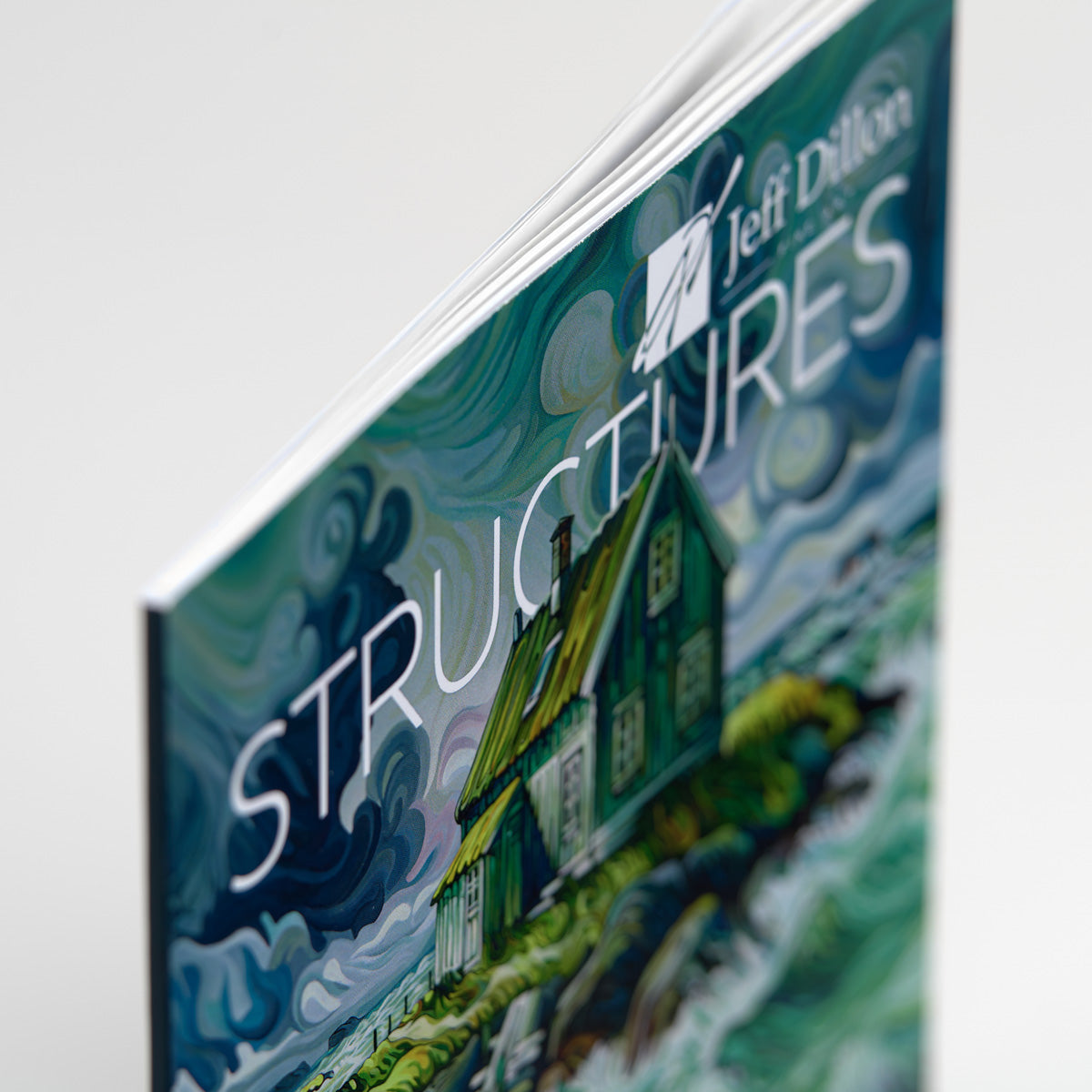 "Structures" Art Book by Jeff Dillon | Architectural and Landscape Paintings Collection