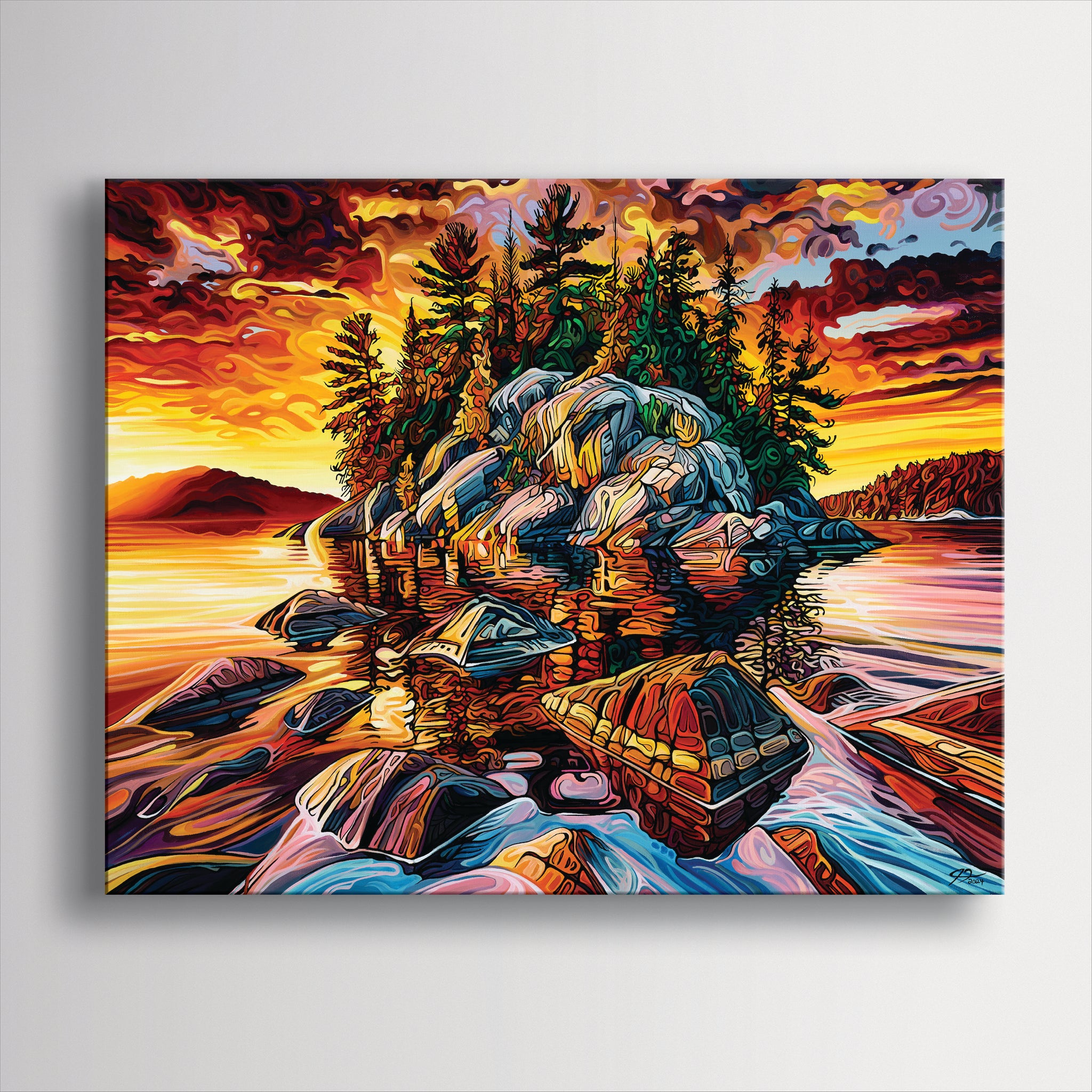 #285 – Radiant Crimson Sky