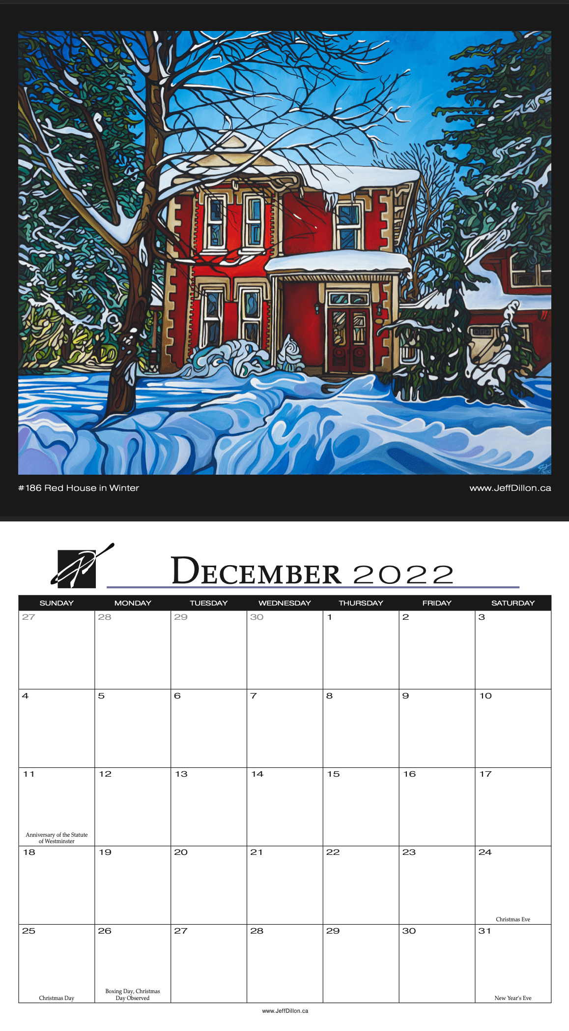 wall calendar